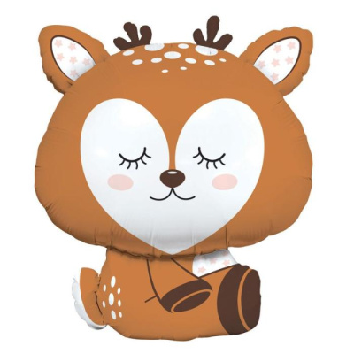 Шар фольга Фигура Олененок (Ag)G36 Шар фольга Фигура Олененок (Ag)G36