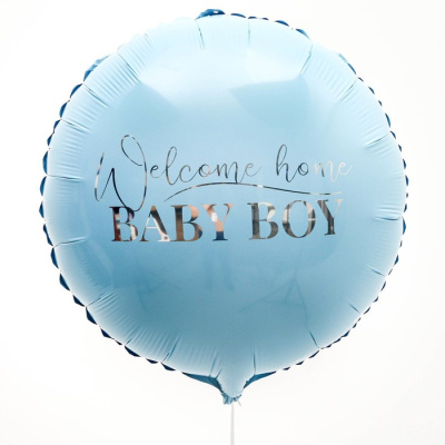 Шар Круг фольга 18" Baby boy Шар Круг фольга 18" Baby boy