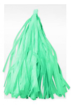 Гирлянда Тассел мятная 35*12 см 12 листов Гирлянда Тассел мятная 35*12 см 12 листов