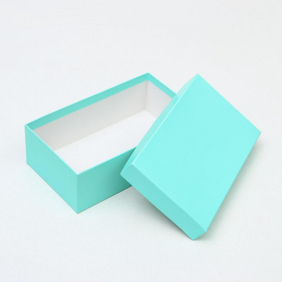 Коробка прямоуг Однотон салатовый №1 23*13*7,5 см 1 шт