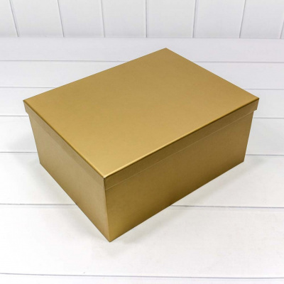 Коробка прямоуг Золото №4 22,5*15,8*9,5 см 1 шт