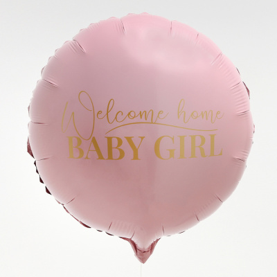 Шар Круг фольга 18" Baby girl Шар Круг фольга 18" Baby girl