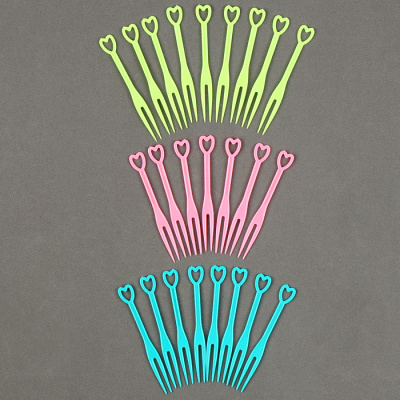 Шпажки Сердечки микс 10 см 24 шт Шпажки Сердечки микс 10 см 24 шт