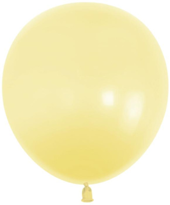 Шар К 18" Макарунс светло-желтый 10шт
