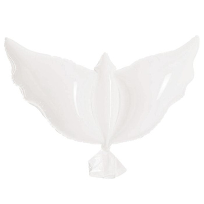 Шар фольга Фигура Голубь белый (ВЗ)