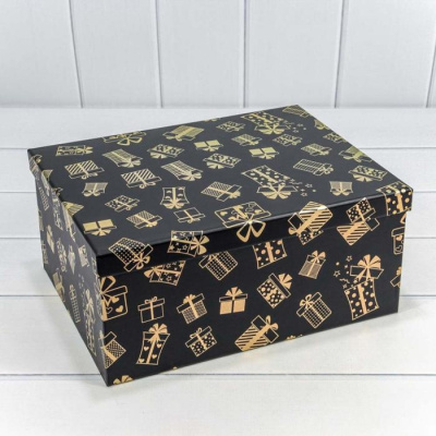 Коробка прямоуг Подарки №1 16,8*10,8*6,5 см 1 шт